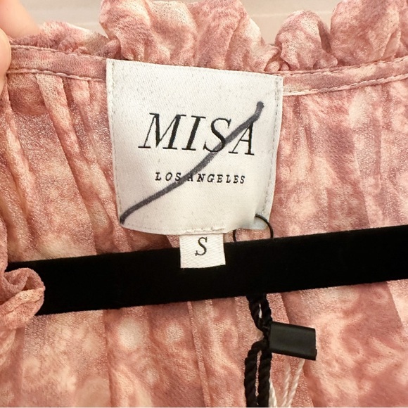 NWT MISA LOS Angeles Lucinda Dress in Pink Floral Boho Sz Small - Picture 8 of 9